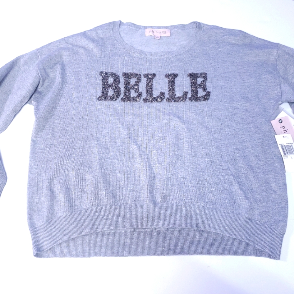 Philosophy Republic Clothing " Belle" Sweatshirt